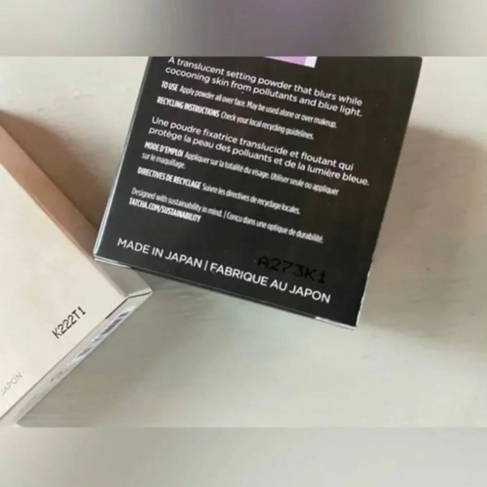 NEW Tatcha The Silk Canvas Filter Finish Protective Primer + Silk Powder Mini